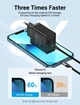 Мережевий зарядний пристрій Vention 1-port USB-C Wall Charger(20W) EU-Plug Black (FADB0-EU) (FADB0-EU) - изображение 2
