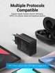 Мережевий зарядний пристрій Vention 1-port USB-C Wall Charger(20W) EU-Plug Black (FADB0-EU) (FADB0-EU) - изображение 6