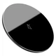 Бездротовий зарядний пристрій Baseus Simple Wireless Charger с технологією Qi 15W (WXJK-B01) Black - зображення 1