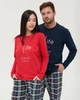 Женский комплект Family look для пари со штанами в клетку XL - изображение 2