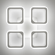 Люстра светодиодная потолочная LUMINARIA ROOM 60W 4S APP 388/73 WHITE 220V IP20, LED светильник с пультом ДУ - изображение 5