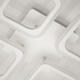 Люстра светодиодная потолочная LUMINARIA ROOM 60W 4S APP 388/73 WHITE 220V IP20, LED светильник с пультом ДУ - изображение 6