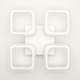 Люстра светодиодная потолочная LUMINARIA ROOM 60W 4S APP 388/73 WHITE 220V IP20, LED светильник с пультом ДУ - изображение 7
