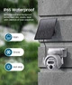 Вулична відеокамера із сонячною панеллю INQMEGA 4G ST-S515 Dual lens 6MP 12x zoom - зображення 8