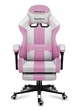 Компьютерное геймерское кресло HUZARO Force 4.7 Pink ткань - изображение 9
