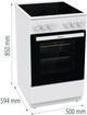 Плита електрична Gorenje GEC5A21WG-B - зображення 14