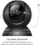 IP-Камера TP-LINK Tapo C211 3MP N300 microSD motion detection чорна - изображение 3