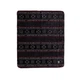 Плед Victoria's Secret Sherpa Blanket плюшевий чорний з логотипом - зображення 1
