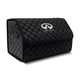 Органайзер автомобильный в багажник Infiniti, 30*35*30 см, черный - изображение 1