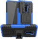 Чехол Armor для Xiaomi Redmi 9 бампер противоударный с подставкой Blue - изображение 1