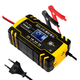 Зарядное устройство для автомобильного аккумулятора Foxsur FBC122408D Yellow 12 В 8 А - 24 В 4 A, 6-150 А-ч импульсное автоматическое - изображение 1