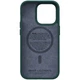 Чехол Elements Njord Salmon Leather Case для iPhone 14 Pro Max Green with MagSafe (NA44SL02) - изображение 5