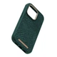 Чехол Elements Njord Salmon Leather Case для iPhone 14 Pro Green with MagSafe (NA43SL02) - изображение 5