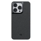 Чохол Pitaka MagEZ Case Pro 3 Twill 1500D для iPhone 14 Pro Black Grey with MagSafe (KI1401PP) - зображення 2