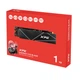 Твердотельный накопитель SSD M.2 ADATA GAMMIX S70 BLADE 1TB 2280 PCIe 4x4 NVMe 3D NAND Read/Write:7400/5500 MB/sec (AGAMMIXS70B-1T-CS) - изображение 7