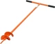 Świder ręczny do gleby w kształcie litery T FLO 170 mm wysokość robocza 220 mm (5906083356704) - obraz 2