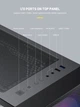 Корпус GameMax Aero с 3 ARGB вентиляторами - изображение 15