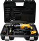 Перфоратор DeWALT D25144K 900 Вт, SDS-Plus, БЗП, кейс (D25144K) - изображение 4