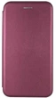 Чохол книжка для Xiaomi Redmi Note 8t магніт book бордовий - изображение 2