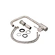 Смеситель для кухни из нержавеющей стали Aria 015F1 (12 32 015F-7) Nickel Lidz - изображение 6