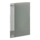Папка пластиковая с 10 файлами, JOBMAX, А4, серая (BM.3600-09) - изображение 1