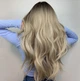 Жіноча перука HAIRCUBE LC457-1 довге хвилясте синтетичне волосся Ash Blond Ombre (75842117) - зображення 3