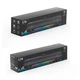 Колонка бездротова комп'ютерна ONIKUMA L16 RGB USB, чорна - зображення 3