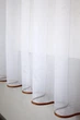 Кухонная занавеска VR-Textil № 018к штора и тюль с ламбрекеном коричневый с белым 280х170 см (50-148) - изображение 4