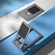 Універсальний тримач для планшета та телефону настільний Baseus Foldable Metal Desktop Holder |6.7-12.9"| Grey - зображення 6