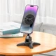 Універсальний Магнітний тримач для телефону на стіл панель HOCO Joy ring magnetic desktop stand HD2 Чорний - зображення 4