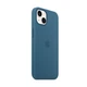 Чехол силиконовый OEM Silicone Case with MagSafe для Apple iPhone 13 Blue Jay + Подарок защитное стекло Pixel для Apple iPhone - изображение 3