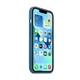 Чехол силиконовый OEM Silicone Case with MagSafe для Apple iPhone 13 Blue Jay + Подарок защитное стекло Pixel для Apple iPhone - изображение 4