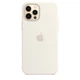 Чохол силіконовий Wave Premium AAA Silicone Case with MagSafe для Apple iPhone 12 Pro Max White - зображення 1