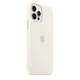 Чохол силіконовий Wave Premium AAA Silicone Case with MagSafe для Apple iPhone 12 Pro Max White - зображення 2