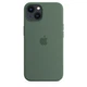 Чехол противоударный силиконовый OEMG Guard Shockproof Silicone Case with MagSafe для Apple iPhone 13 (6.1") Eucalyptus (MN6C3) - изображение 1