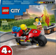 Конструктор LEGO City Пожежний рятувальний мотоцикл 57 деталей (60410) - зображення 1