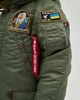 Аляска N-3B хлопчача з нашивками хакі 104 см - изображение 3