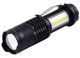 Світлодіодний ліхтарик BL-525 / mirco USB / Чорний - зображення 1