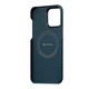 Чохол Pitaka MagEZ Case 3 Twill 1500D для iPhone 14 Pro Black Blue with MagSafe (KI1408P) - зображення 5