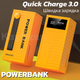 УМБ Andowl Q-CD4000 40000 mAh QC3.0 PD30W Yellow (1050-45c) - изображение 7