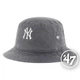 Панама 47 Brand New York Yankees (B-BKT17GWF-CC) темно-серый - изображение 1