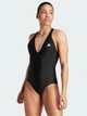Купальник слитный женский Adidas 3S Spw Suit IB7705 42 Black (4066761561521) - изображение 1
