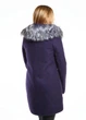 Пальто жіноче VOLANGE 42 Фіолетовий (DS-134826-Purple) - зображення 4