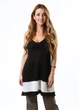 Майка Stefanel XL Черно-белый (GDG-JL081D F1296-Black-and-white) - изображение 1