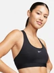Спортивний топ для фітнесу жіночий Nike W Nk Swsh Lgt Spt Bra DX6817-010 XL Чорний (196608848103) - зображення 6