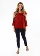 Пиджак inDresser S Бордовый (IN-F1006К033В-Burgundy) - изображение 4