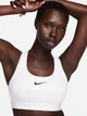 Спортивный топ для фитнеса женский Nike Bra DX6821-100 XL Белый/Лиловый/Черный (0196608850779) - изображение 1