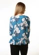 Блуза inDresser M Бирюзовый (IN-F0830Я041Б-Turquoise) - изображение 4