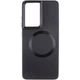 TPU чехол Bonbon Metal Style with MagSafe для Samsung Galaxy S21 Ultra Черный / Black-(00000065780_12) - изображение 2