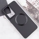TPU чехол Bonbon Metal Style with MagSafe для Samsung Galaxy S21 Ultra Черный / Black-(00000065780_12) - изображение 4